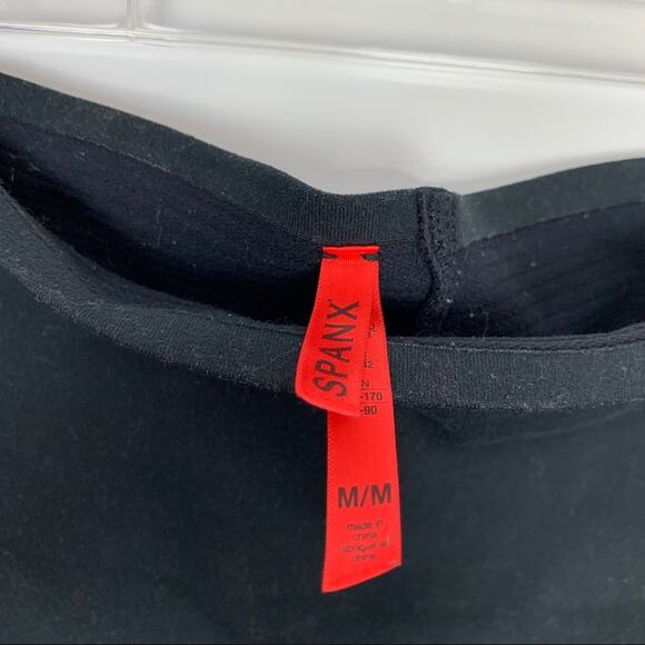 Spanx Black Shapewear Seamless Leggings Medium - Picture 2 of 4